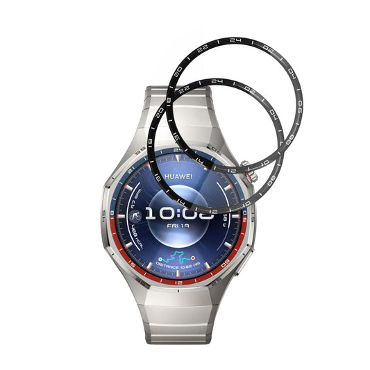 Film de protection Techsuit Nano Flex pour Huawei Watch GT 6 Pro, Set de 2 pièces, Plastique, Noir