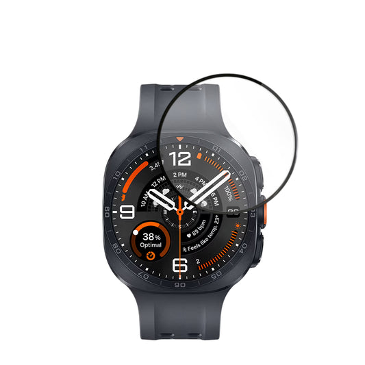 Film de protection Techsuit Nano Flex pour Samsung Galaxy Watch Ultra2, plastique, lot de 2 pièces, noir