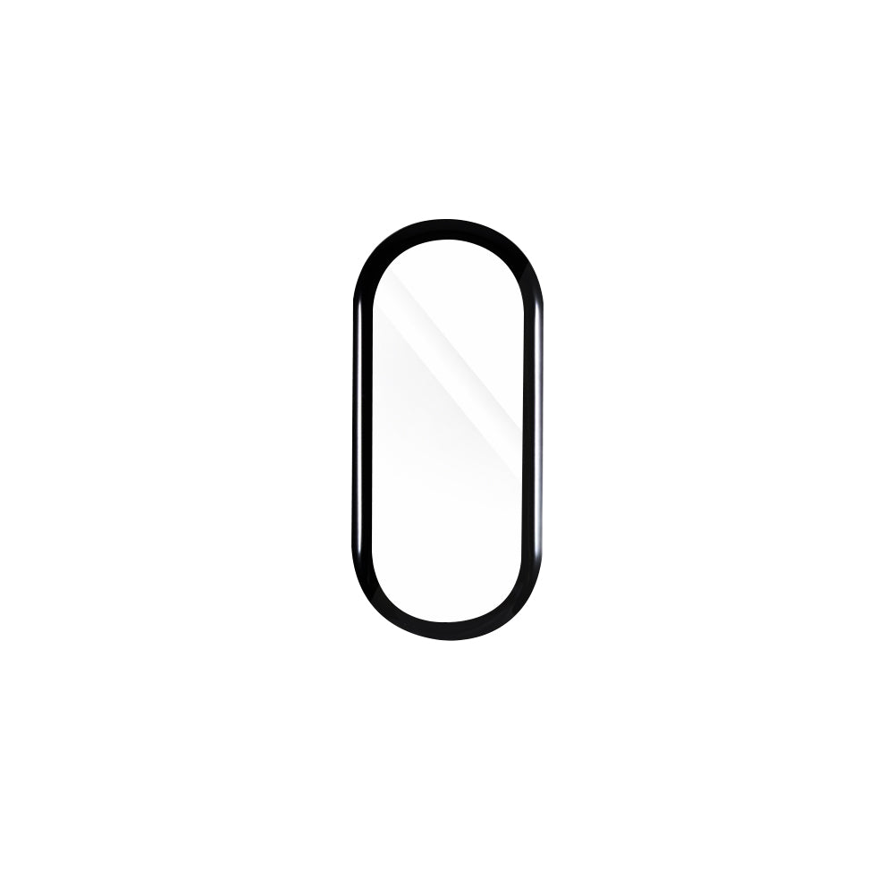 Film de protection Techsuit Nano Flex pour Xiaomi Smart Band 8, Lot de 2 pièces, Plastique, Noir