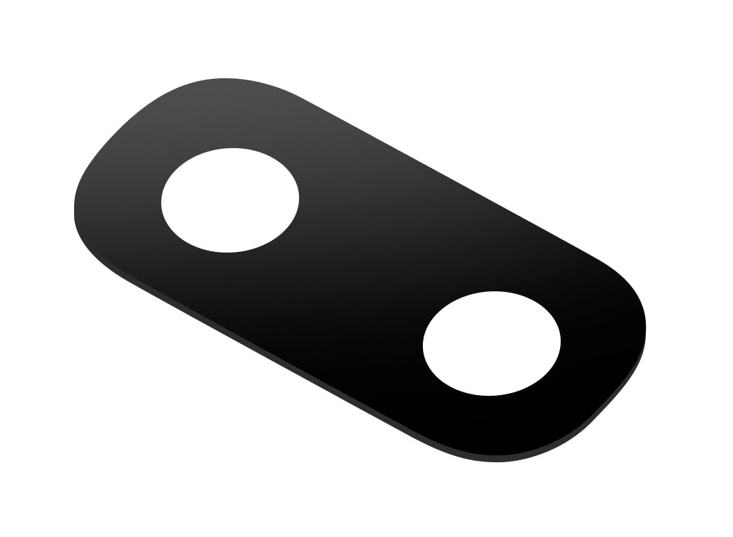 Vitre de caméra arrière Samsung Galaxy A10 A105, noir