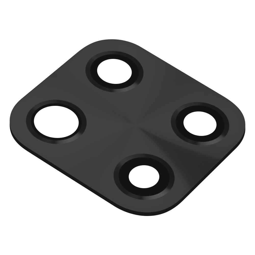Verre de caméra arrière Xiaomi Redmi 10C, Noir