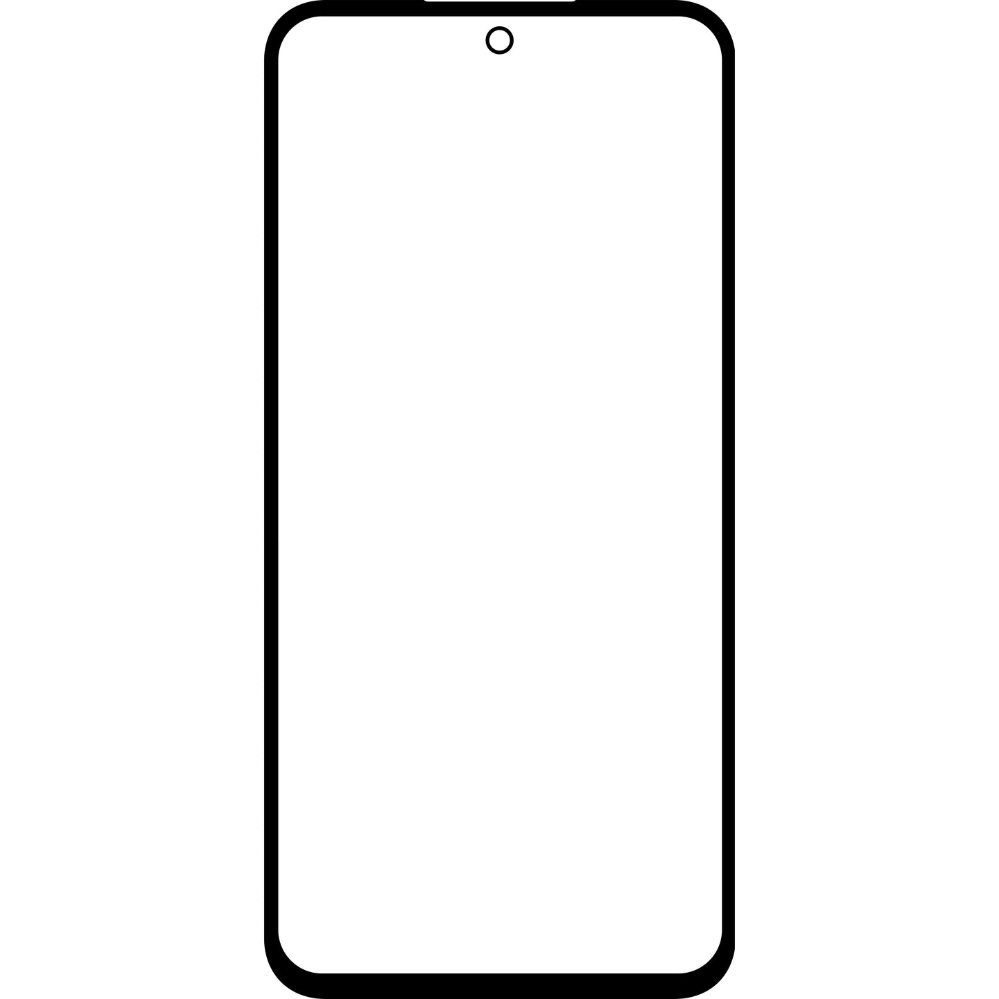 Verre d'écran + OCA Forward Shield pour Samsung Galaxy S23 FE S711, Noir