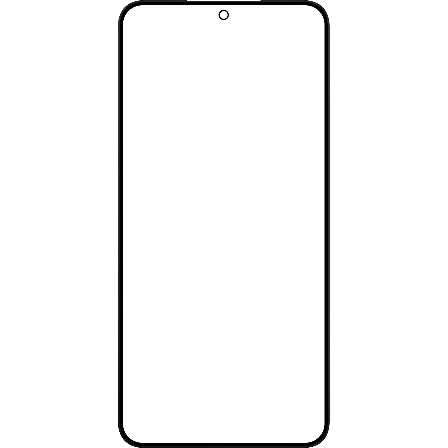 Verre d'écran + OCA Forward Shield pour Samsung Galaxy S22+ 5G S906, Noir