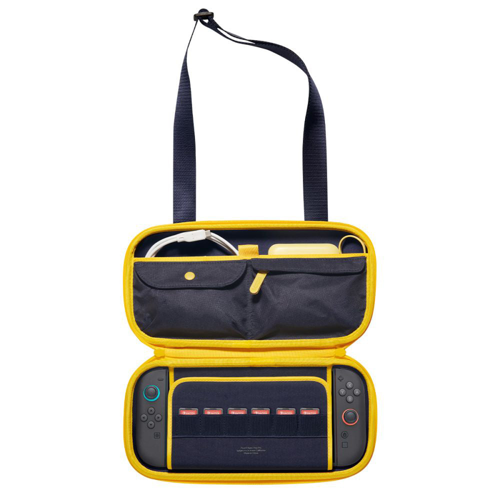 Sac de protection Spigen Nano Pop Pro pour la console Nintendo Switch 2, Bleu Marine AGP09565