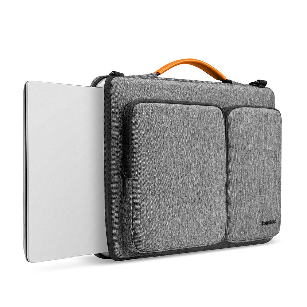 Sac Tomtoc pour ordinateur portable 15,6 pouces, Gris