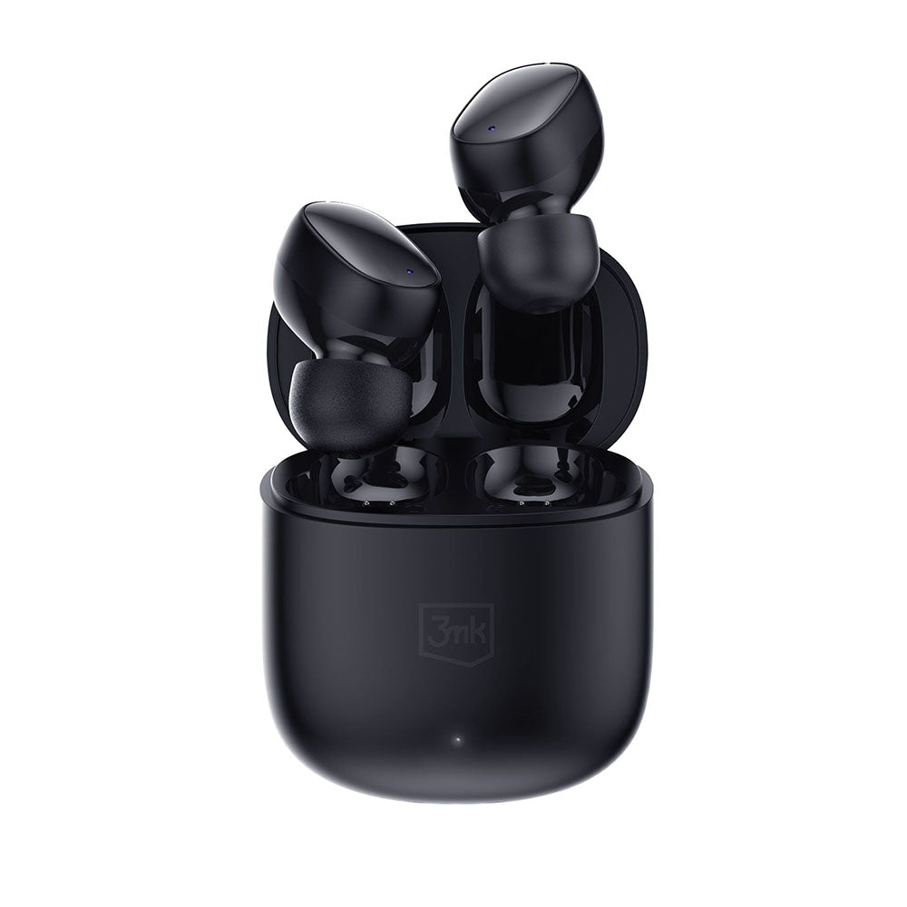 Écouteurs Bluetooth sans fil 3MK FlowBuds, TWS, Noir