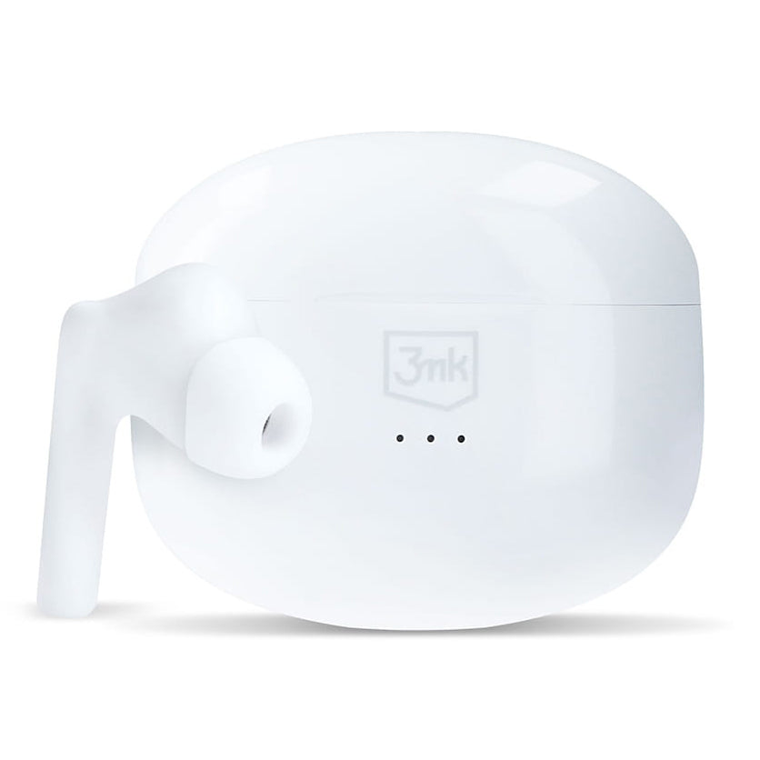 Kit mains libres Bluetooth 3MK LIFEPODS, TWS, ANC, Blanc