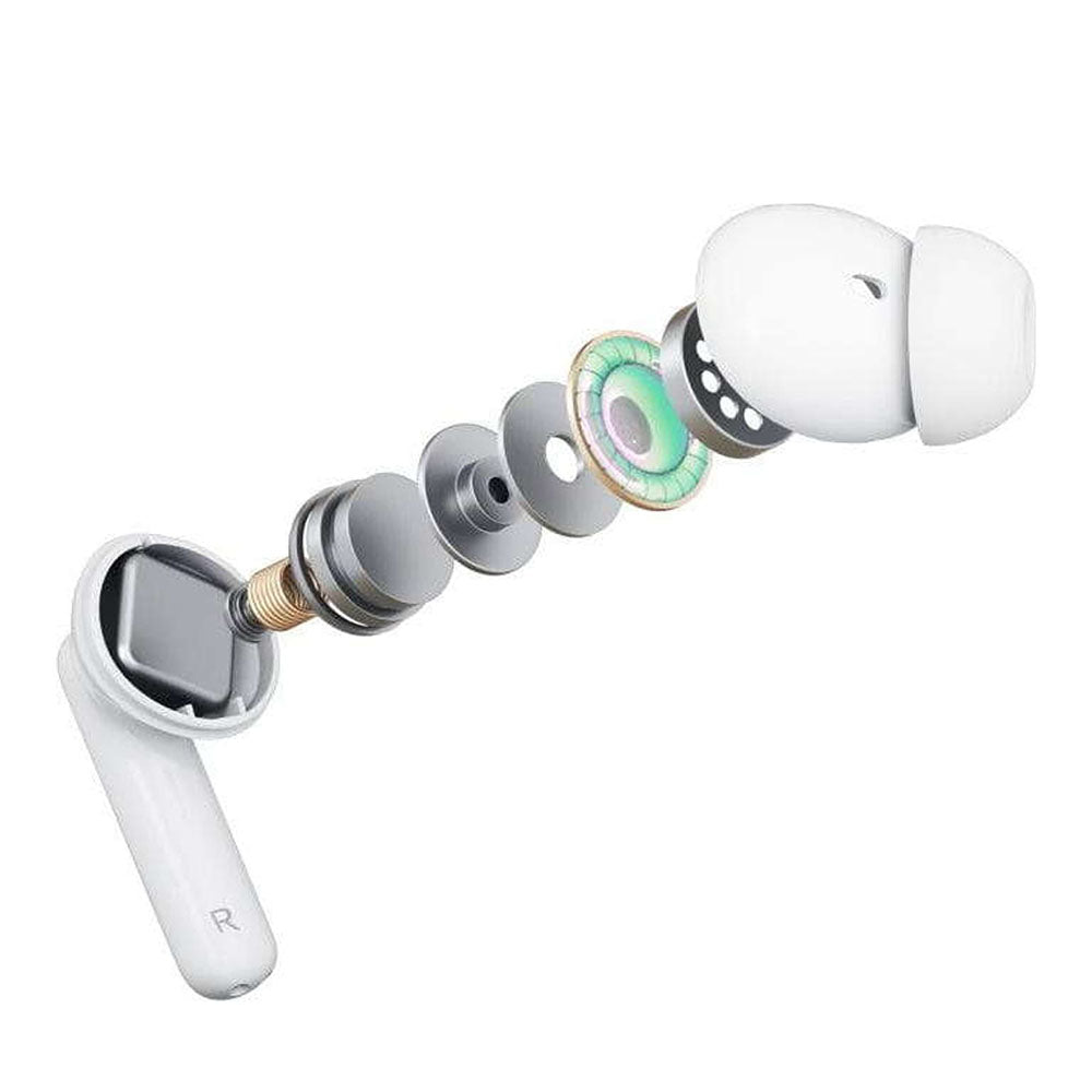 Kit mains libres Bluetooth 3MK LIFEPODS, TWS, ANC, Blanc