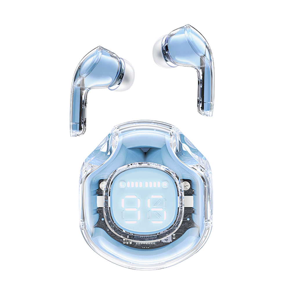 Kit mains libres Bluetooth Acefast T8, TWS, Bleu