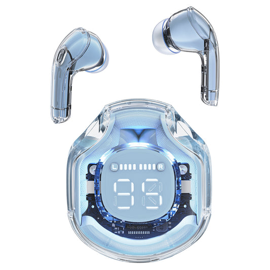 Kit mains libres Bluetooth Acefast T8, TWS, Bleu
