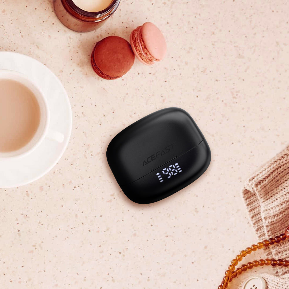 Kit mains libres Bluetooth Acefast W1, TWS, Noir