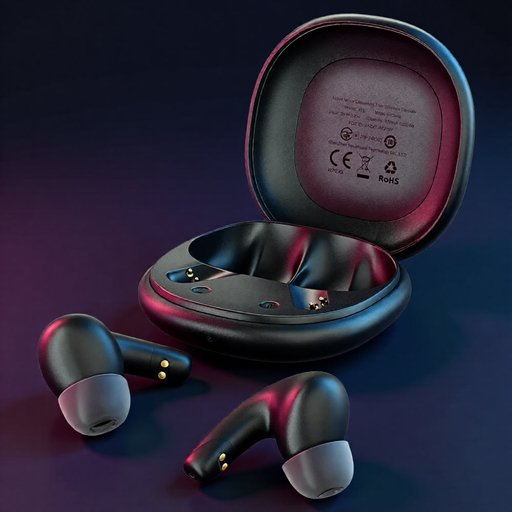 Kit mains libres Bluetooth Acefast W3, TWS, ANC, Noir