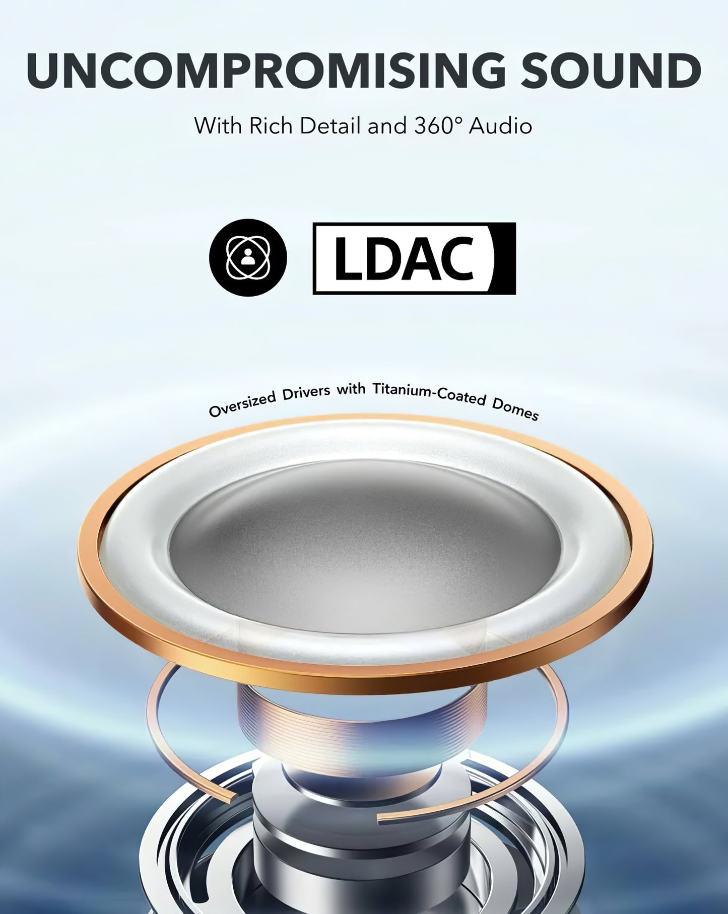 Kit mains libres Bluetooth Anker Soundcore AeroFit Pro, TWS, Noir A3871G11