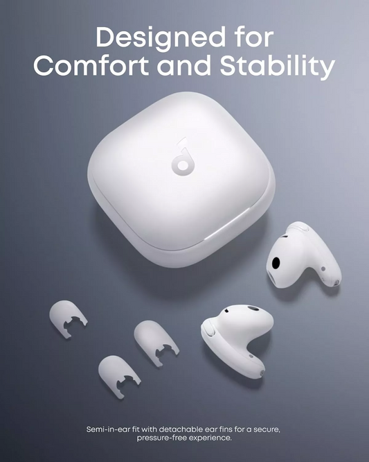 Kit mains libres Bluetooth Anker Soundcore Liberty Buds, TWS, ANC, Blanc D1200G21