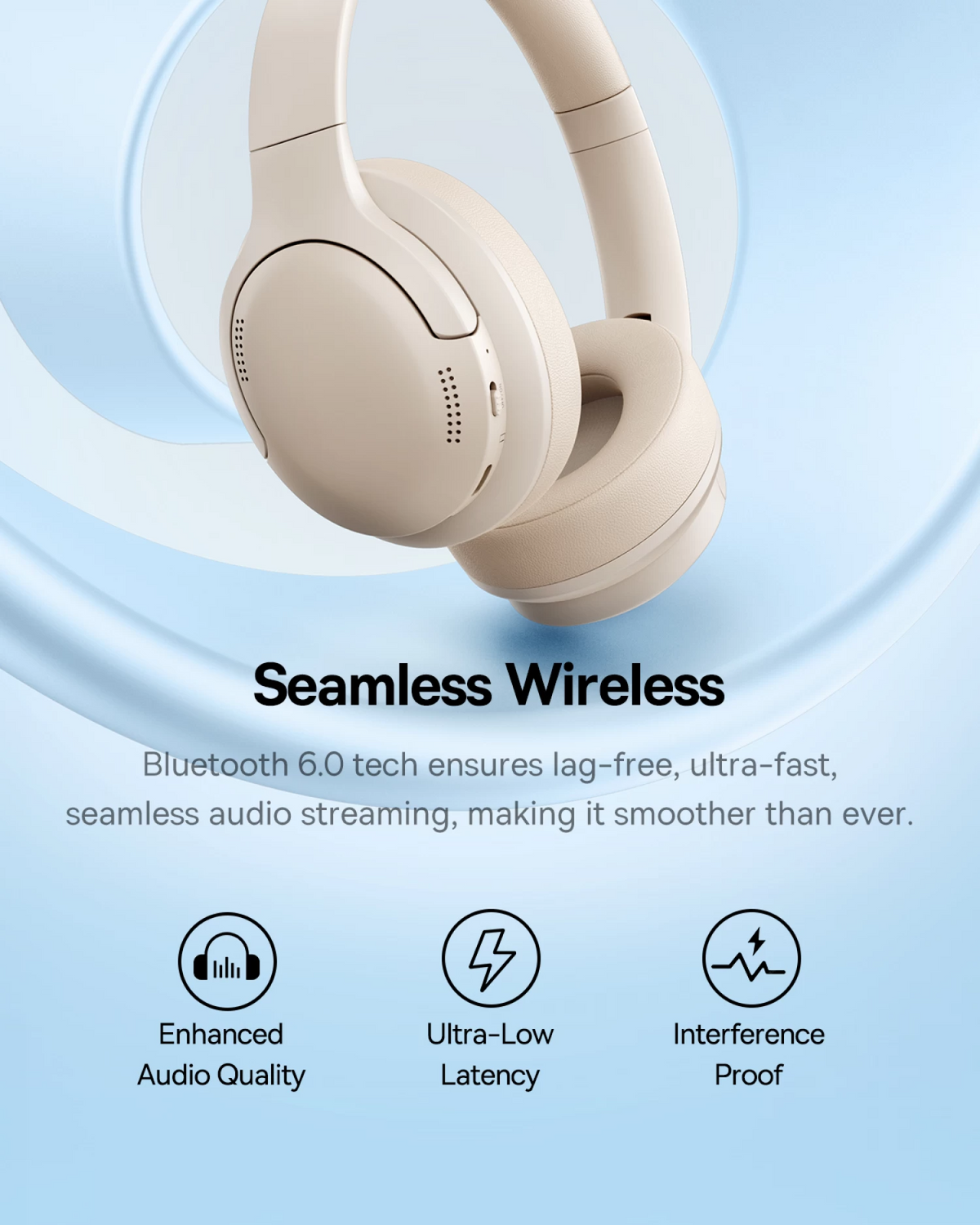 Kit mains libres Bluetooth Baseus BH1 Lite, A2DP, blanc A0203C02