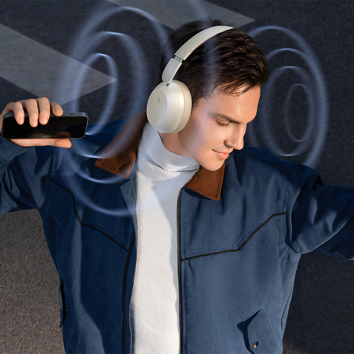 Kit mains libres Bluetooth Baseus Bass 35 Max, A2DP, blanc A00070800221-00