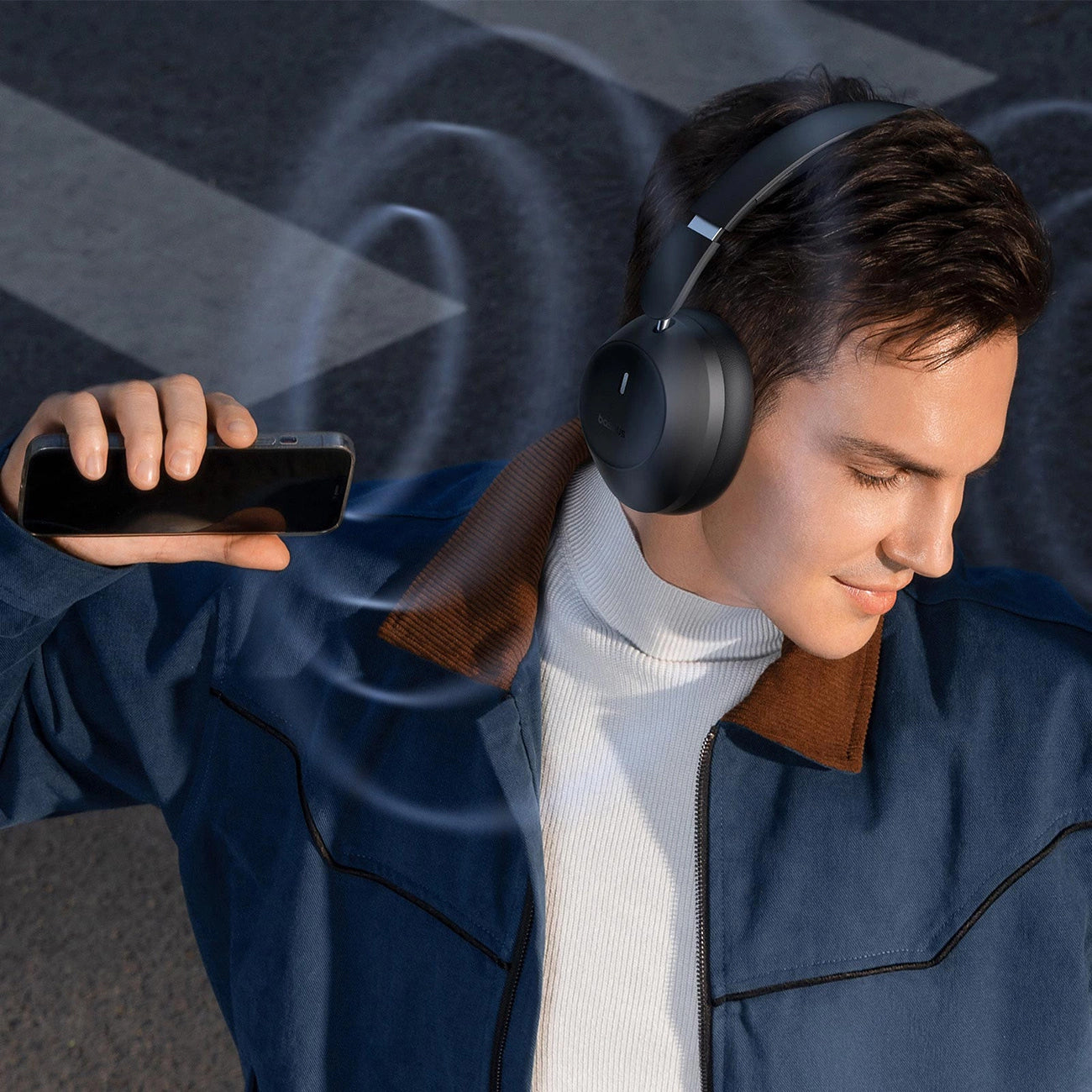 Kit mains libres Bluetooth Baseus Bass 30 Max, A2DP, Noir A00070700121-00