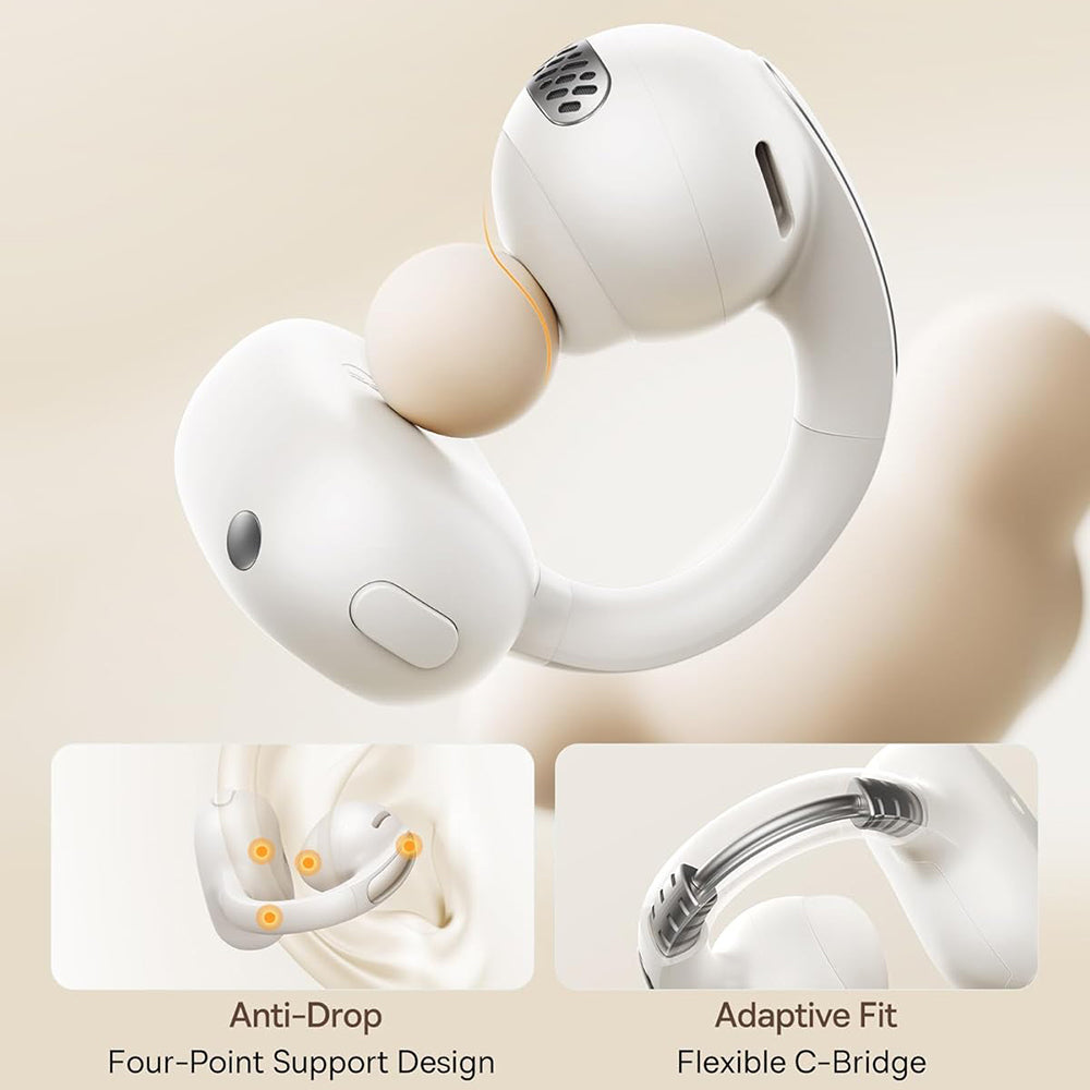 Kit mains libres Bluetooth Baseus Bowie MC1, TWS, Blanc A00083501226-00