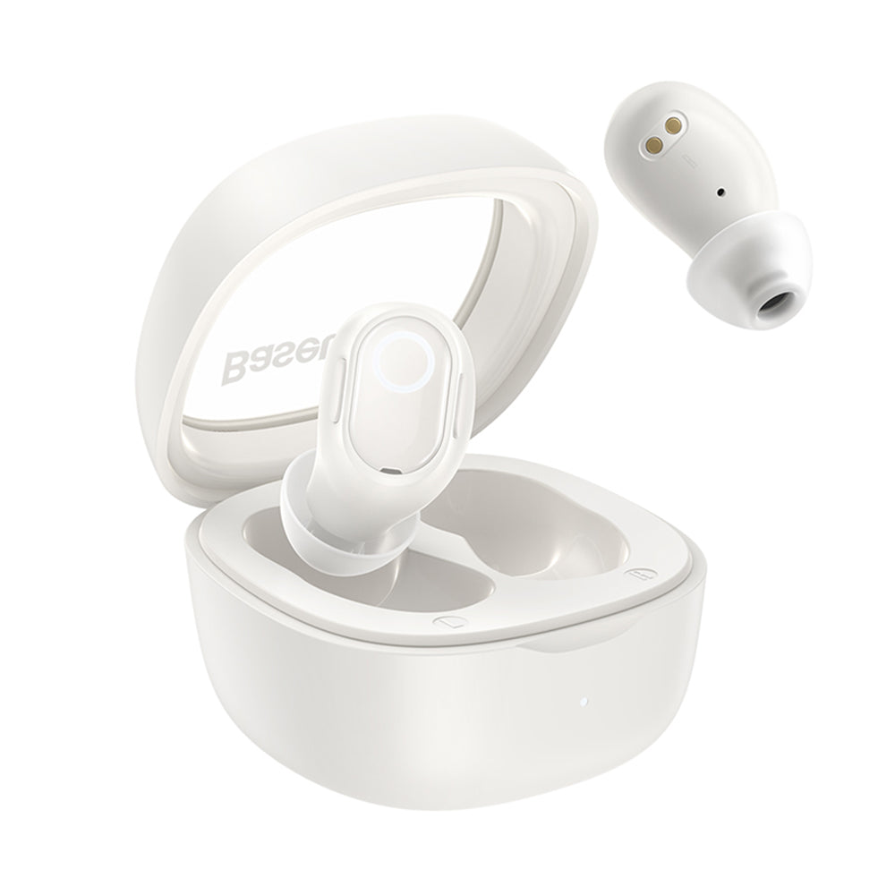 Handsfree Bluetooth Baseus Bowie WM02, TWS, Blanc NGTW370202