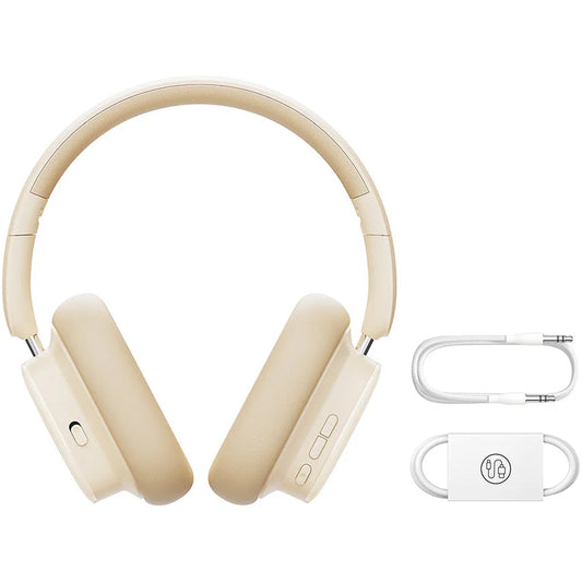 Kit mains libres Bluetooth Baseus H1i, A2DP, ANC, Blanc A00050402223-00