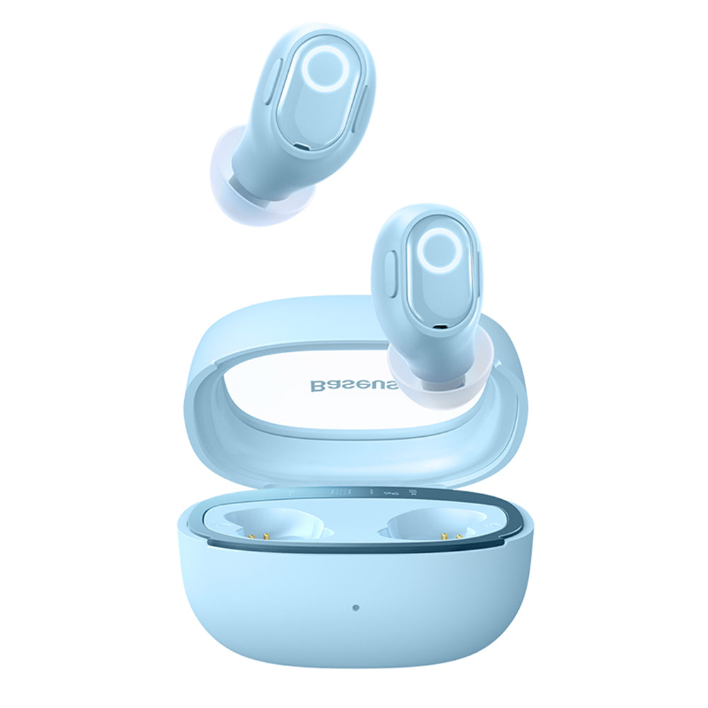 Handsfree Bluetooth Baseus WM02+, TWS, Bleu NGTW370303