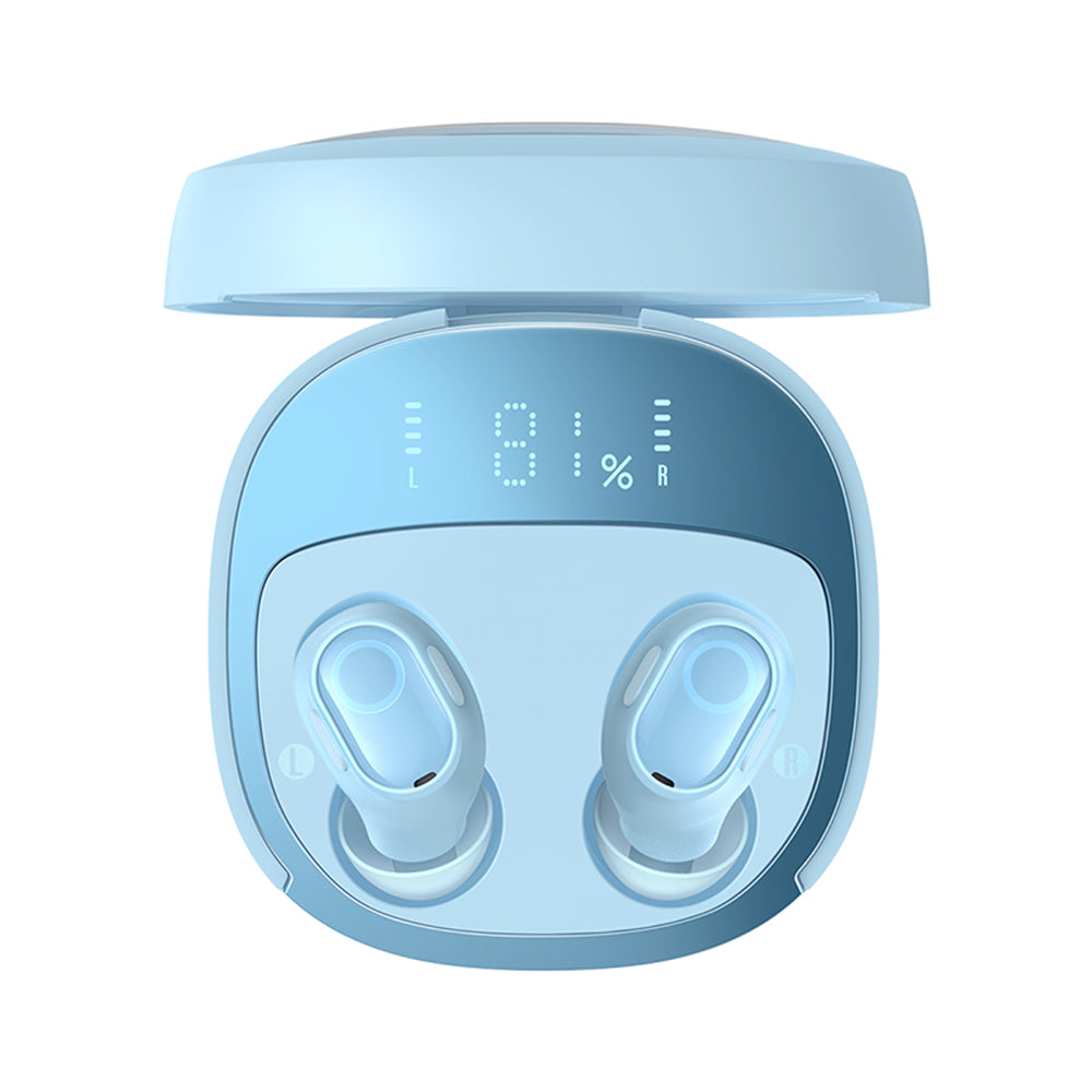 Handsfree Bluetooth Baseus WM02+, TWS, Bleu NGTW370303