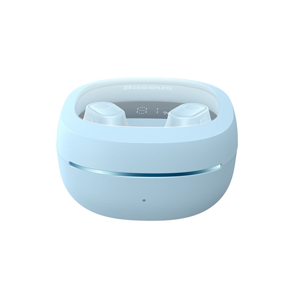 Handsfree Bluetooth Baseus WM02+, TWS, Bleu NGTW370303
