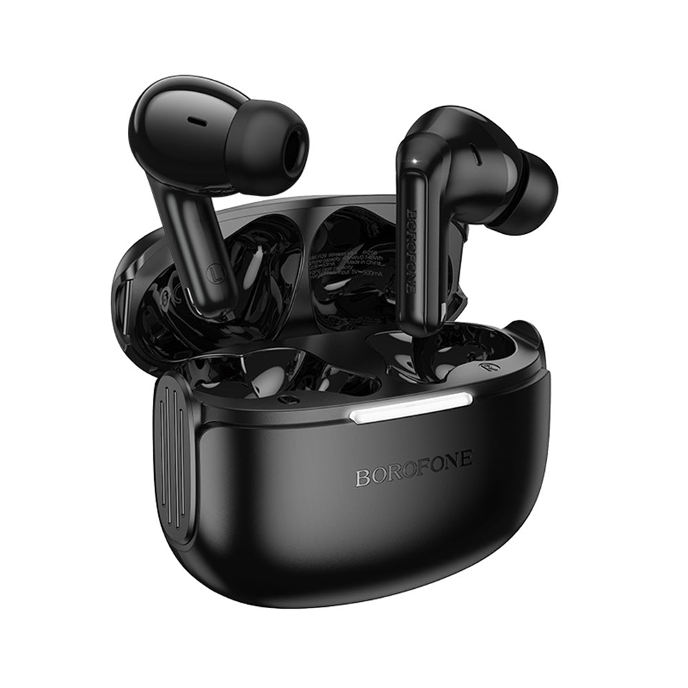 Kit mains libres Bluetooth Borofone FQ9 Peaceful, TWS, Noir
