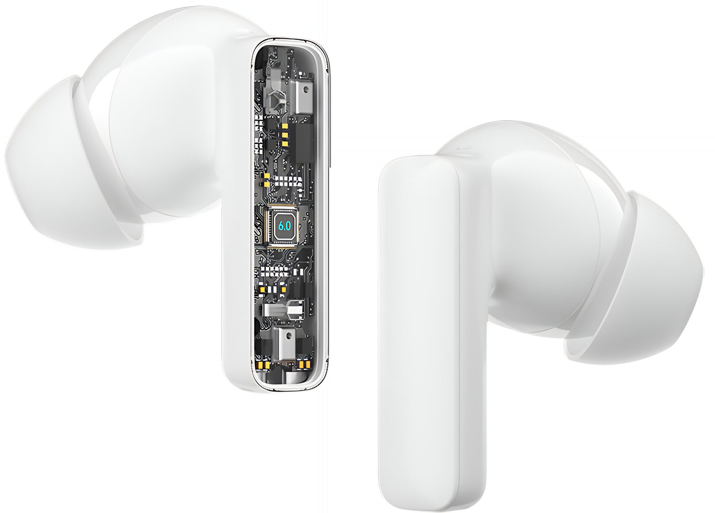 Écouteurs Bluetooth BWOO BW40, TWS, ANC, Blanc