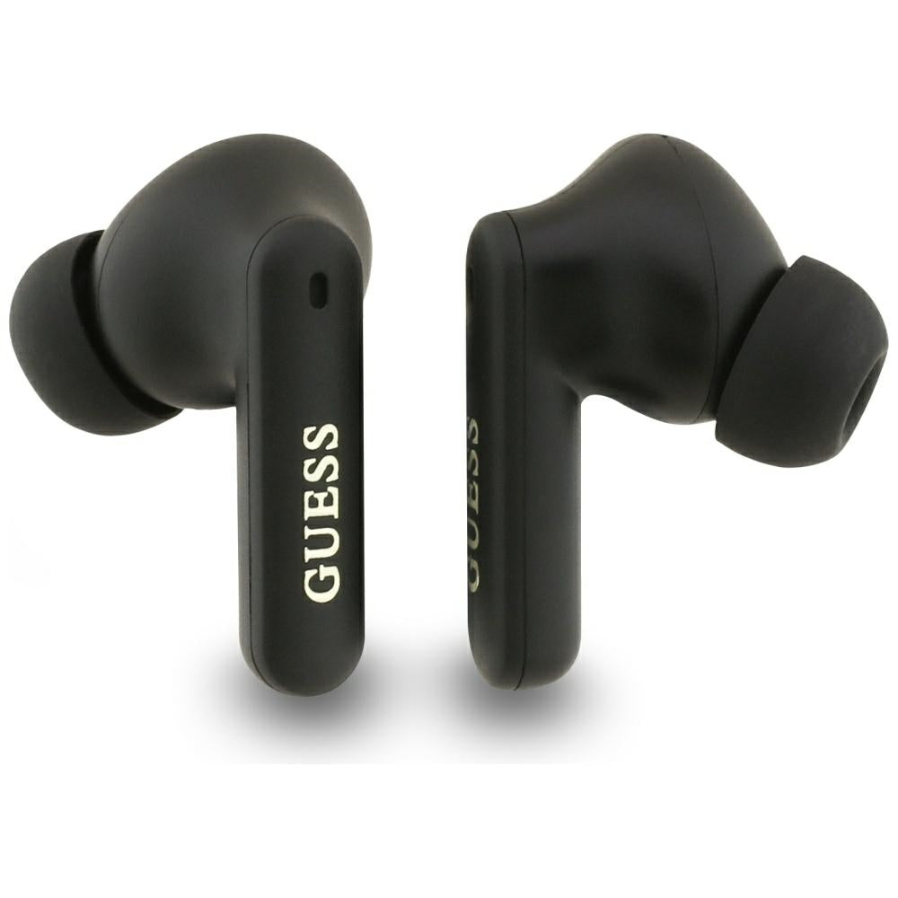 Kit mains libres Bluetooth Guess 4G Classic Metal Logo, TWS, Noir