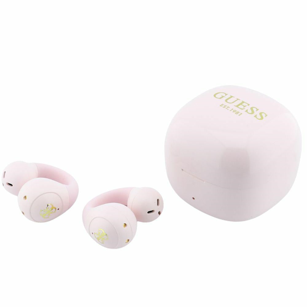 Kit mains libres Bluetooth Guess Mini Classic, TWS, Rose