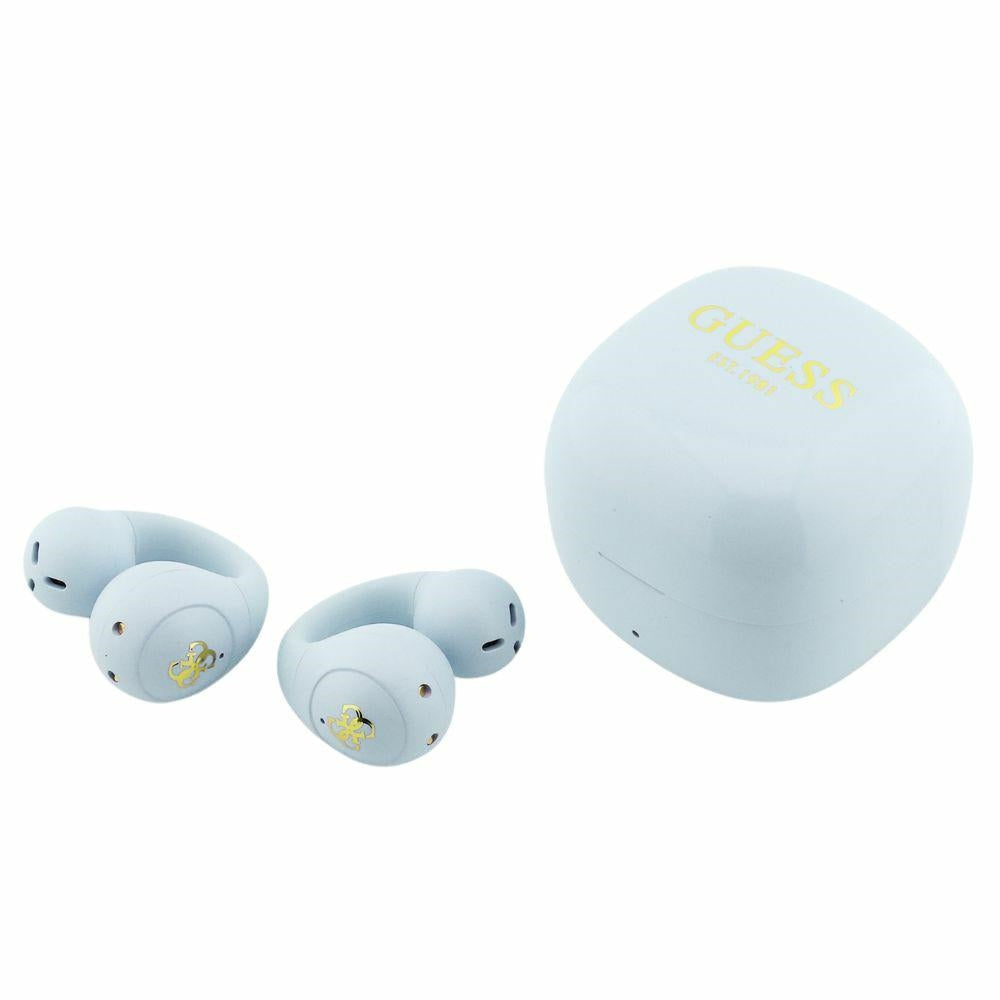 Kit mains libres Bluetooth Guess Mini Classic, TWS, Turquoise