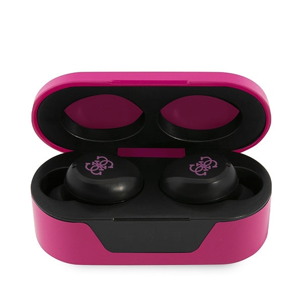 Kit mains libres Bluetooth Guess, TWS, Magenta