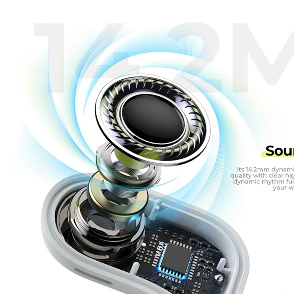 Handsfree Bluetooth HAVIT OWS915, TWS, Gris