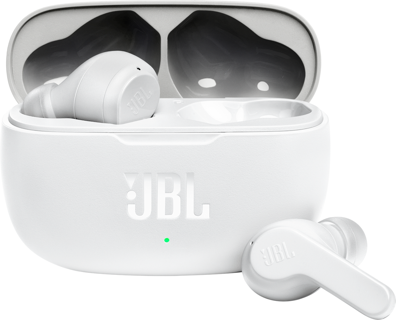 Kit mains libres Bluetooth JBL Wave 200TWS, TWS, Blanc