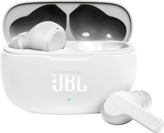 Kit mains libres Bluetooth JBL Wave 200TWS, TWS, Blanc