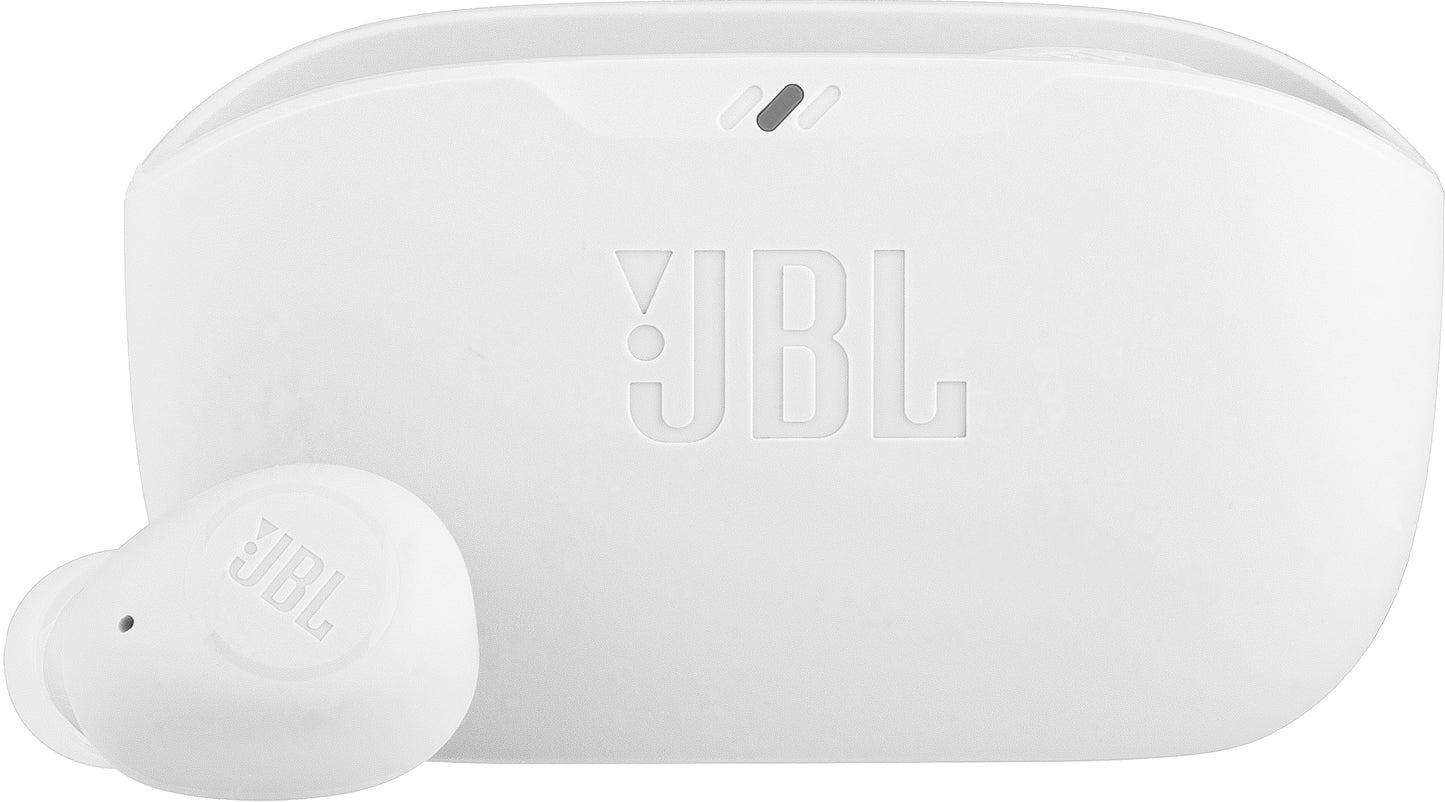 Kit mains libres Bluetooth JBL Wave Buds, TWS, blanc JBLWBUDSWHT