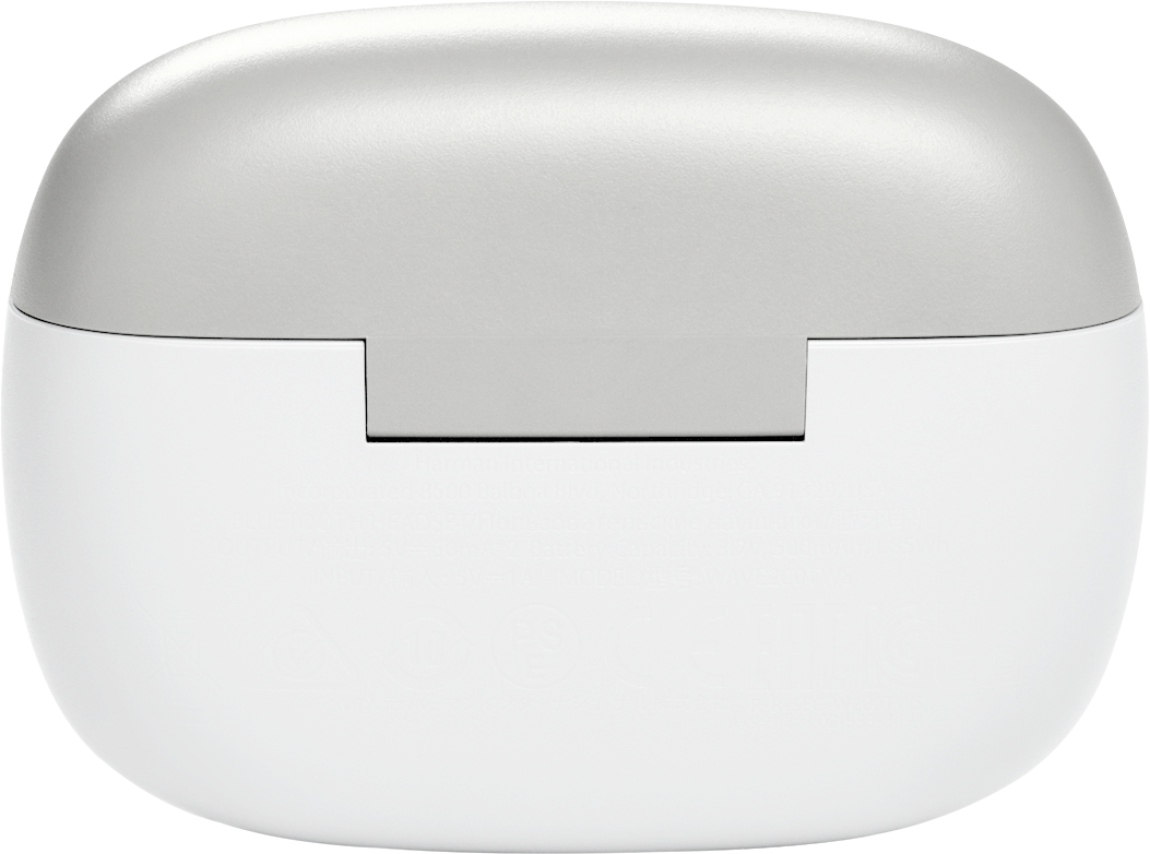 Kit mains libres Bluetooth JBL Wave 200TWS, TWS, Blanc