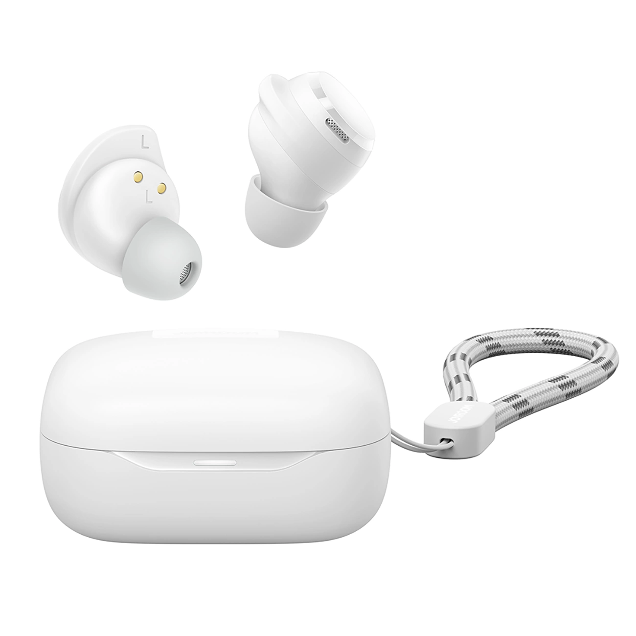 Kit mains libres Bluetooth Joyroom Jdots JR-DB3, TWS, Blanc