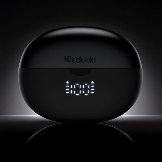 Kit mains libres Bluetooth McDodo HP-8160 Air O3, TWS, Noir