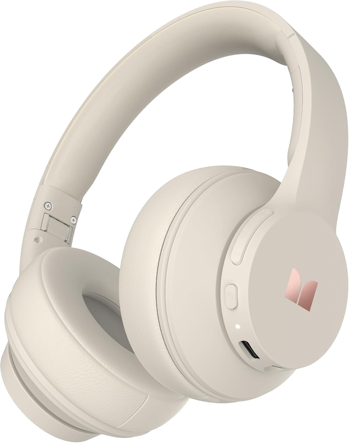 Casque Bluetooth Monster Mission 100, MultiPoint, A2DP, ANC, Blanc