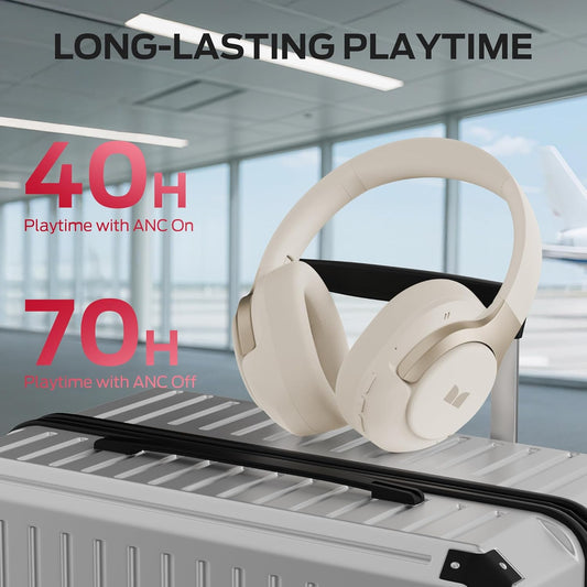 Kit mains libres Bluetooth Monster Persona 5th, MultiPoint, A2DP, ANC, Blanc