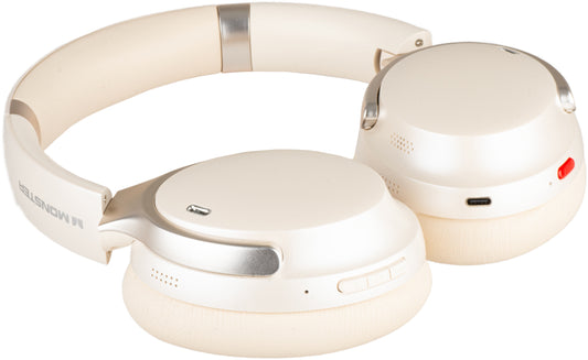 Kit mains libres Bluetooth Monster QuiteFit V3, MultiPoint, A2DP, ANC, Blanc