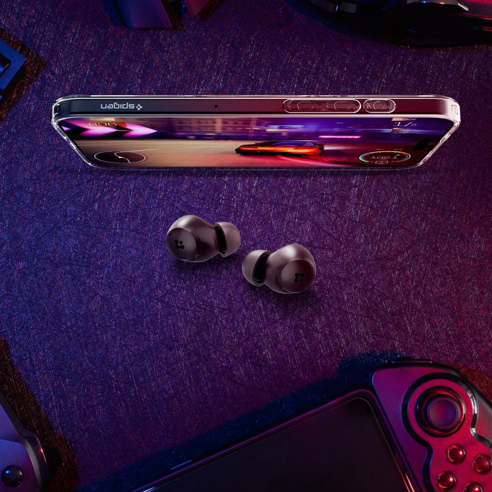 Kit mains libres Bluetooth Spigen SA2401, TWS, ANC, Blanc