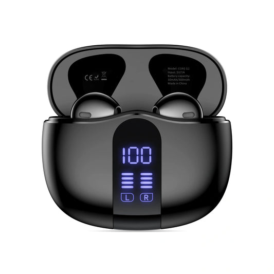 Kit mains libres Bluetooth Tech-Protect Ultraboost Core G2, TWS, Noir