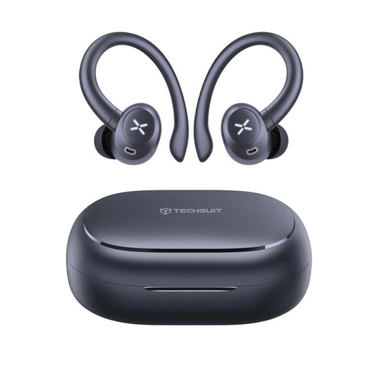 Handsfree Bluetooth Techsuit CW4 AirTune, TWS, Black