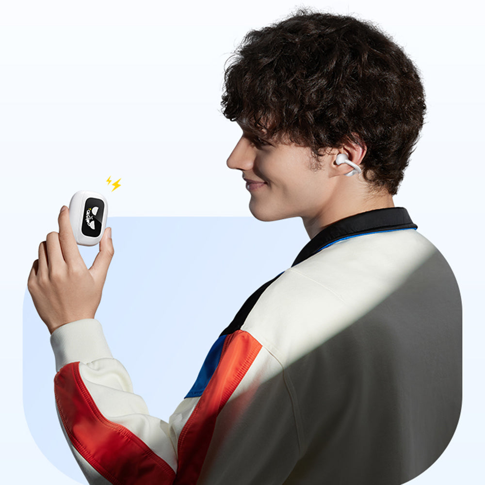 Kit mains libres Bluetooth UGREEN S6 ClipBuds Magic WS208, TWS, Blanc