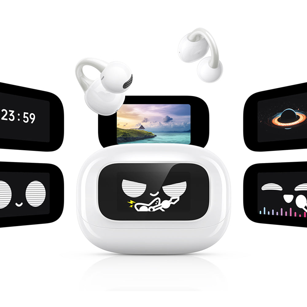 Kit mains libres Bluetooth UGREEN S6 ClipBuds Magic WS208, TWS, Blanc