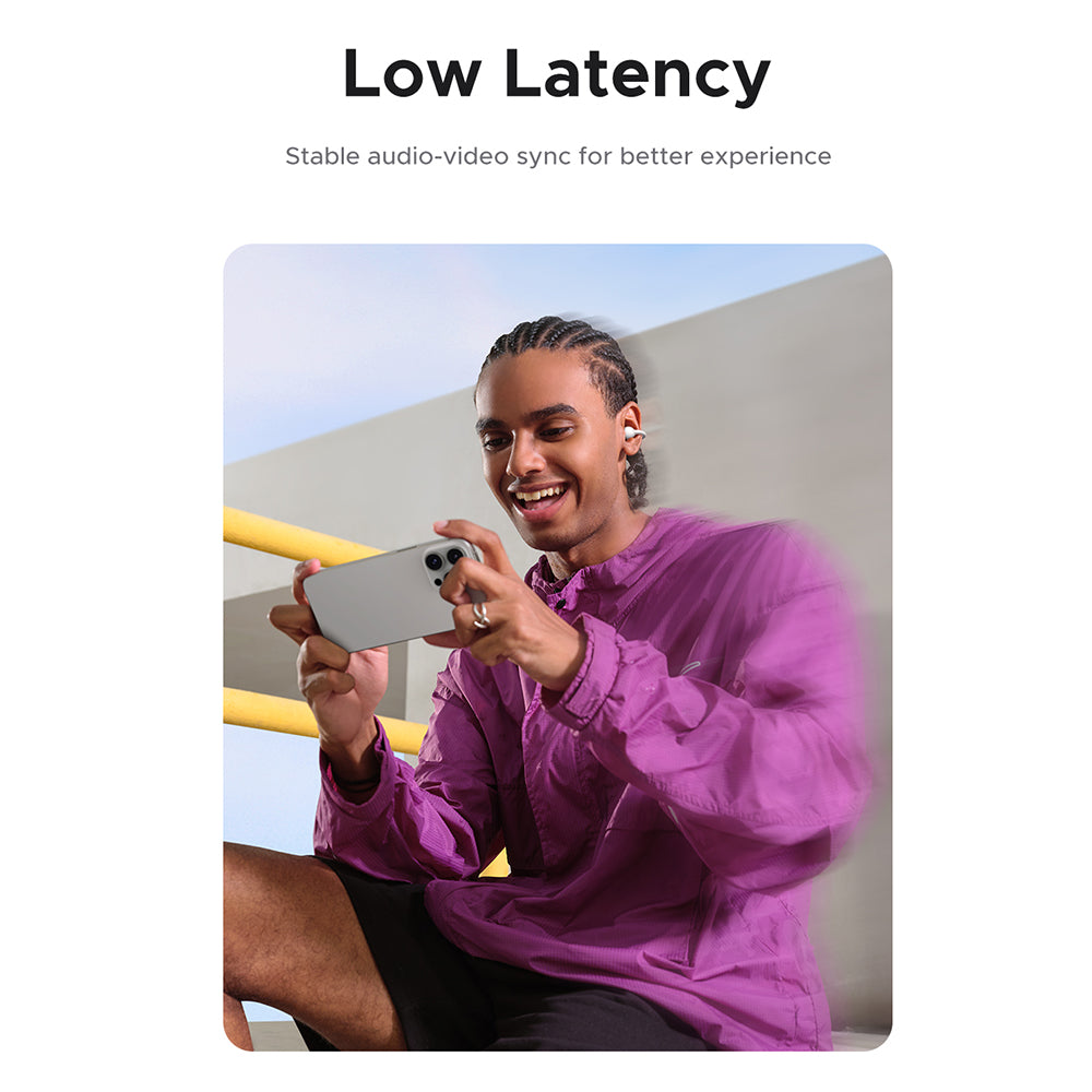 Kit mains libres Bluetooth UGREEN S6 ClipBuds Magic WS208, TWS, Blanc