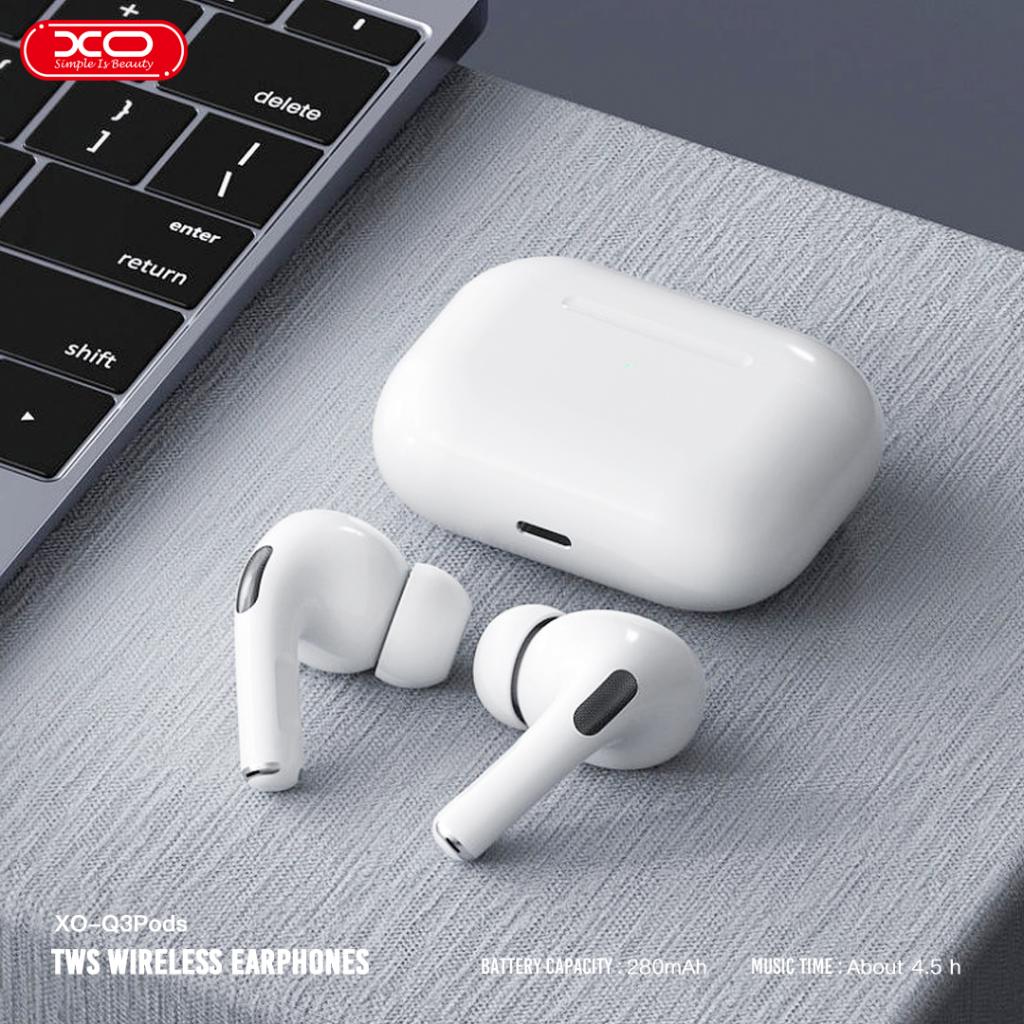 Écouteurs Bluetooth XO Design Q3 Pods, TWS, Blanc